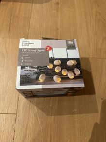 Easter led string lights x 10 approx 120 cm
