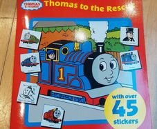 Thomas to the Rescue - sticker story book - unused - 2008