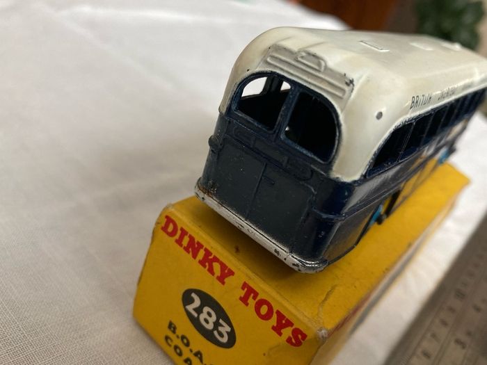 Dinky 283. BOAC coach with box. Both in excellent condition
