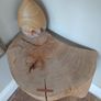 Handmade Live Edge Side Table. Image 4