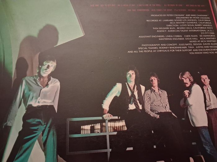 Nick Gilder - City Nights - 1978 vinyl LP