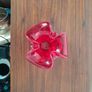Mid Century Murano Red Art Glass Bowl Image 5