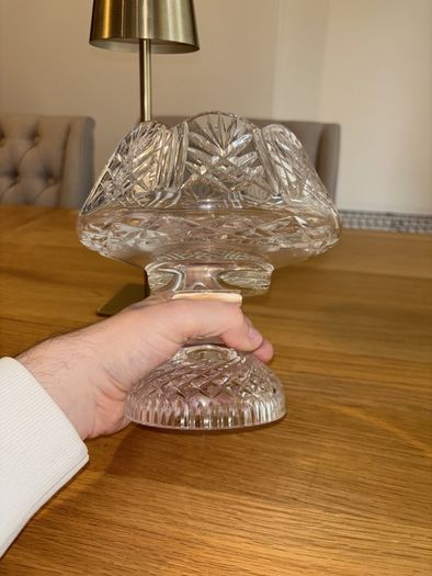 Crystal Pedestal Bowl