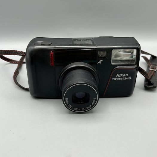 Nikon TW Zoom 35-70 35mm Film Point and Shoot Camera Black