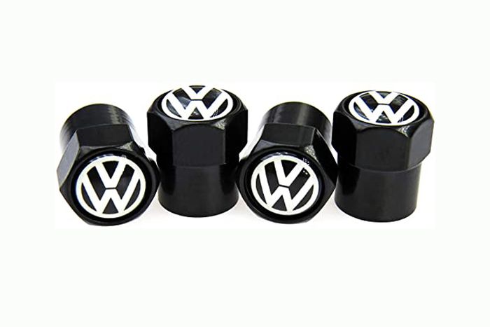 4pcs Metal Car Badges Alloy Wheel Tire Valve Caps Covers Auto Accessories For Volkswagen R GTI Golf 7 Passat b6 VW Tiguan Scirocco