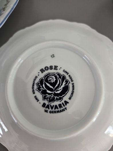 61 Piece Dinner Set Bavaria Rose