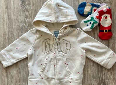 All for 3e GAP baby girl jumper and Christmas socks clothes