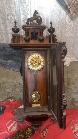 Antique German Vienna Regulator wall clock