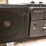 From 1993 Sony CFS-W310, sale as radio, 2 cassette not working, no motor. Image 2