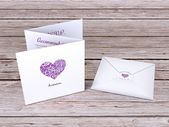 Heart Wedding Invites