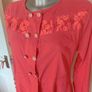 Miss she coral dress/blazer size UK14 EU42 Postage included Image 2