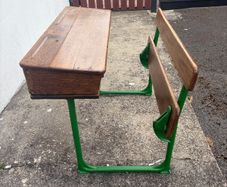 Old school desk refurbished