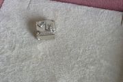 Pandora  Paris travel suitcase charm very good condition hallmarked