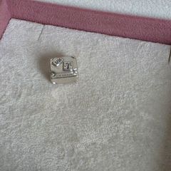 Pandora  Paris travel suitcase charm very good condition hallmarked