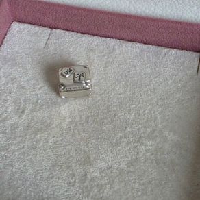 Pandora  Paris travel suitcase charm very good condition hallmarked