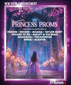 The Princess Proms at the Helix, Sat 15th Aug 2pm