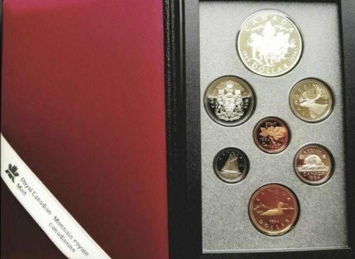 Silver Dollar 1994 Canadian Proof Coin Set