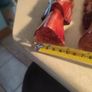 2x wooden sculptures, vintage hand carved wood busts of Fijian man and woman Image 4