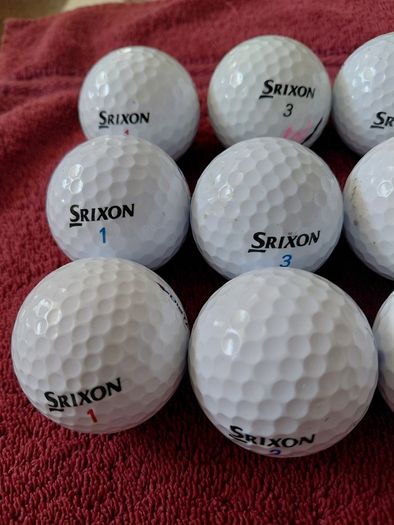 Used Srixon golf balls - great condition