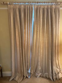 Damask Thermally Lined Curtains