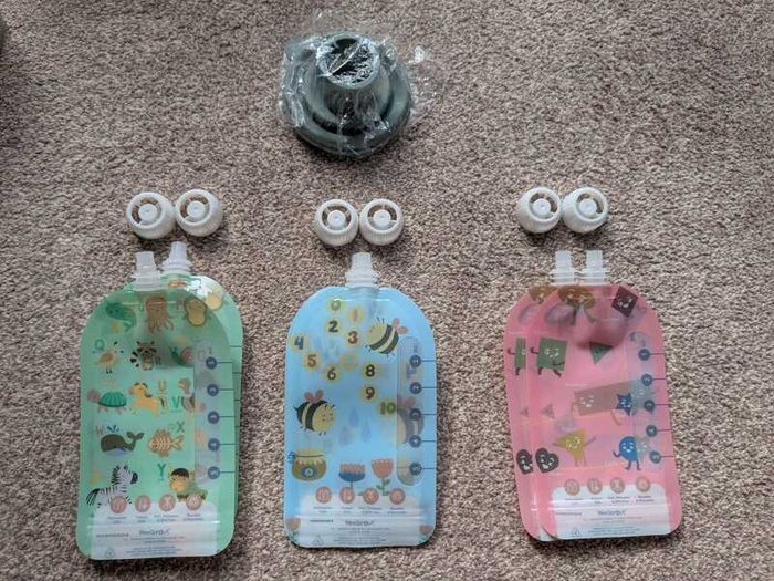 Reusable food pouches