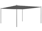 Gazebo with Slanted Roof  Anthracite /Beige