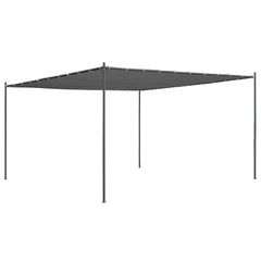 Gazebo with Slanted Roof  Anthracite /Beige