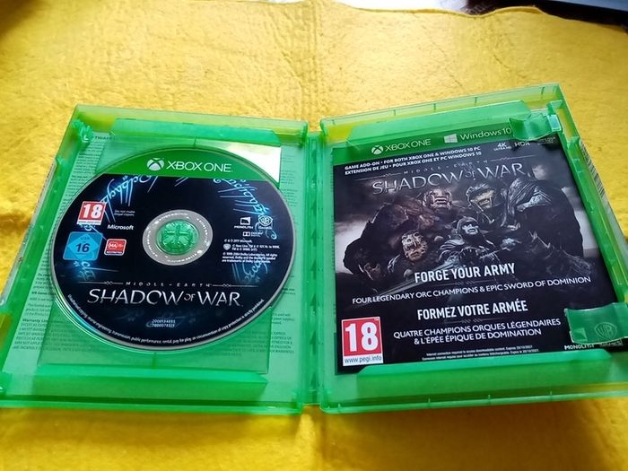 Shadow of war Xbox one Games Original