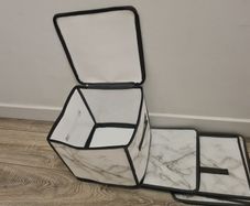 3 Clever Marble Clothes Storage Bags
