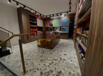 Shelving and wooden displays