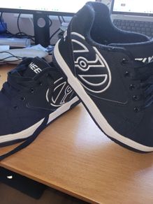 Heelys size 4 perfect condition