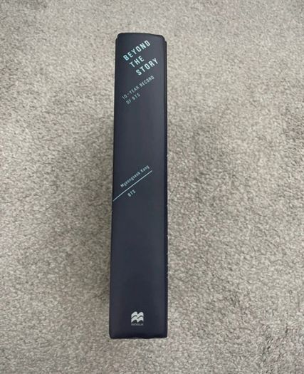 BTS Beyond the Story 10 Year Record Hardcover Book