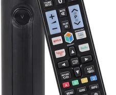 Remote Control for All Samsung RM-D1078 TV / PC Black