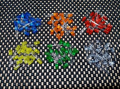 LED's (120pcs Mixed)