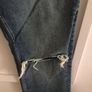 River Island unisex distressed denim jeans in excellent condition with no issues 32 inch waist and 32 inch inside leg FREE STANDARD POSTAGE INCLUDED Image 6