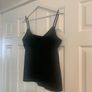 Black V Neck Crop Top Image 3