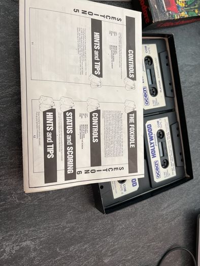 The Hollywood Collection C64 Commodore 64 Big Box (Ocean 1989) Pristine Condition