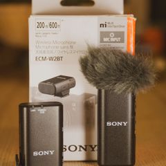 Sony ECM-W2BT Wireless Vlogging Microphone