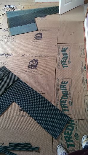 Used underlay-very good quality- 8mm thick