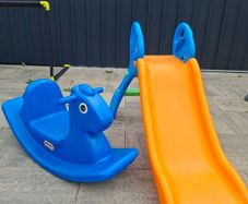 Kids Slide and Rocking Horse
