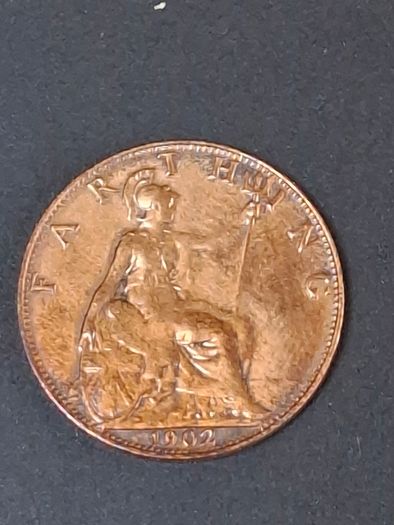 Farthings coins