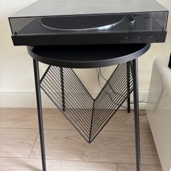Vinyl record player table