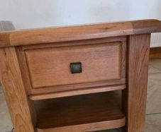 Oak Lamp Table