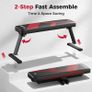 Flat Weight Bench, Foldable Flat Dumbbell Bench, Stable for All Types of Strength Training & Bench Presses, Easy to Assemble for Home Workouts, Max Load Capacity 300 kg Image 6