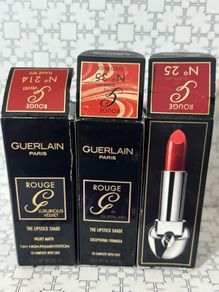 Guerlain Paris Lipsticks and The double Mirror Caps all brand new
