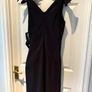 NWT AWear Black Bow-Detail Cocktail Dress Image 8