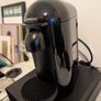 Nespresso Vertuo Black with coffee pods & shelf Image 3