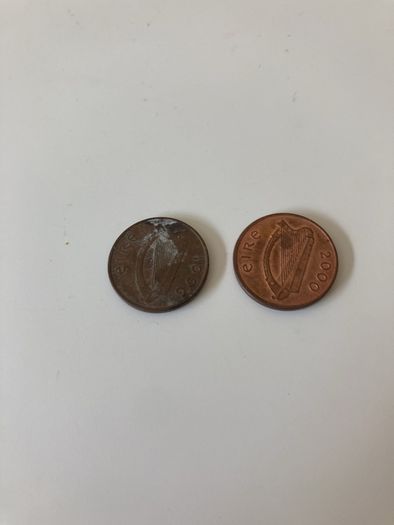 Irish 1 pence 1996,2000