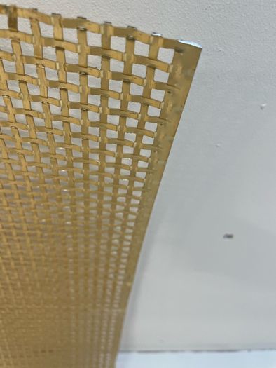 MDF screening panal & brass finish radiator screen panels