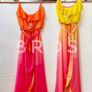 Asymmetrical ombre maxi dress Image 7
